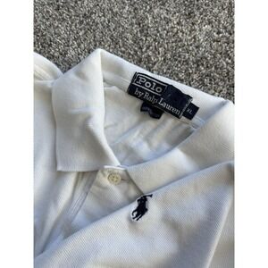 Polo Ralph Lauren Shirt Men's Size XL Short Sleeve Polo White Shirt